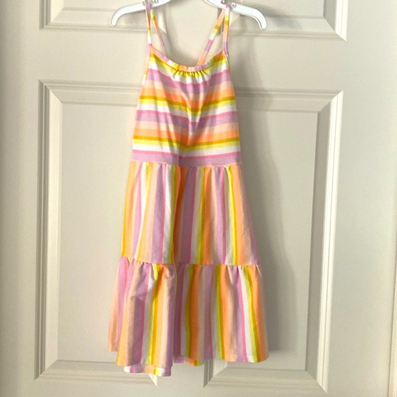 Cat & Jack Other - Crisscross striped popsicle dress